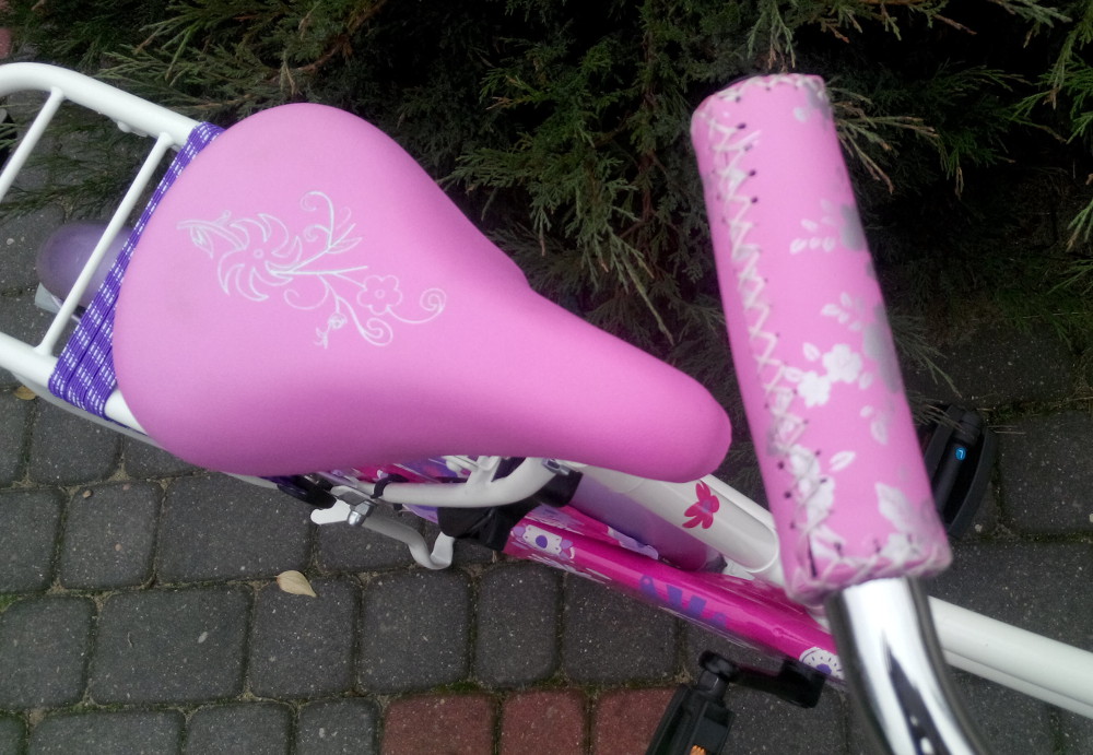 Różowy rower 4