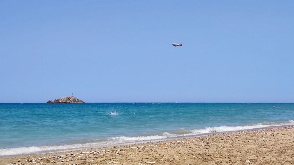 Karteros - plaża niedaleko Hereaklionu, Kreta